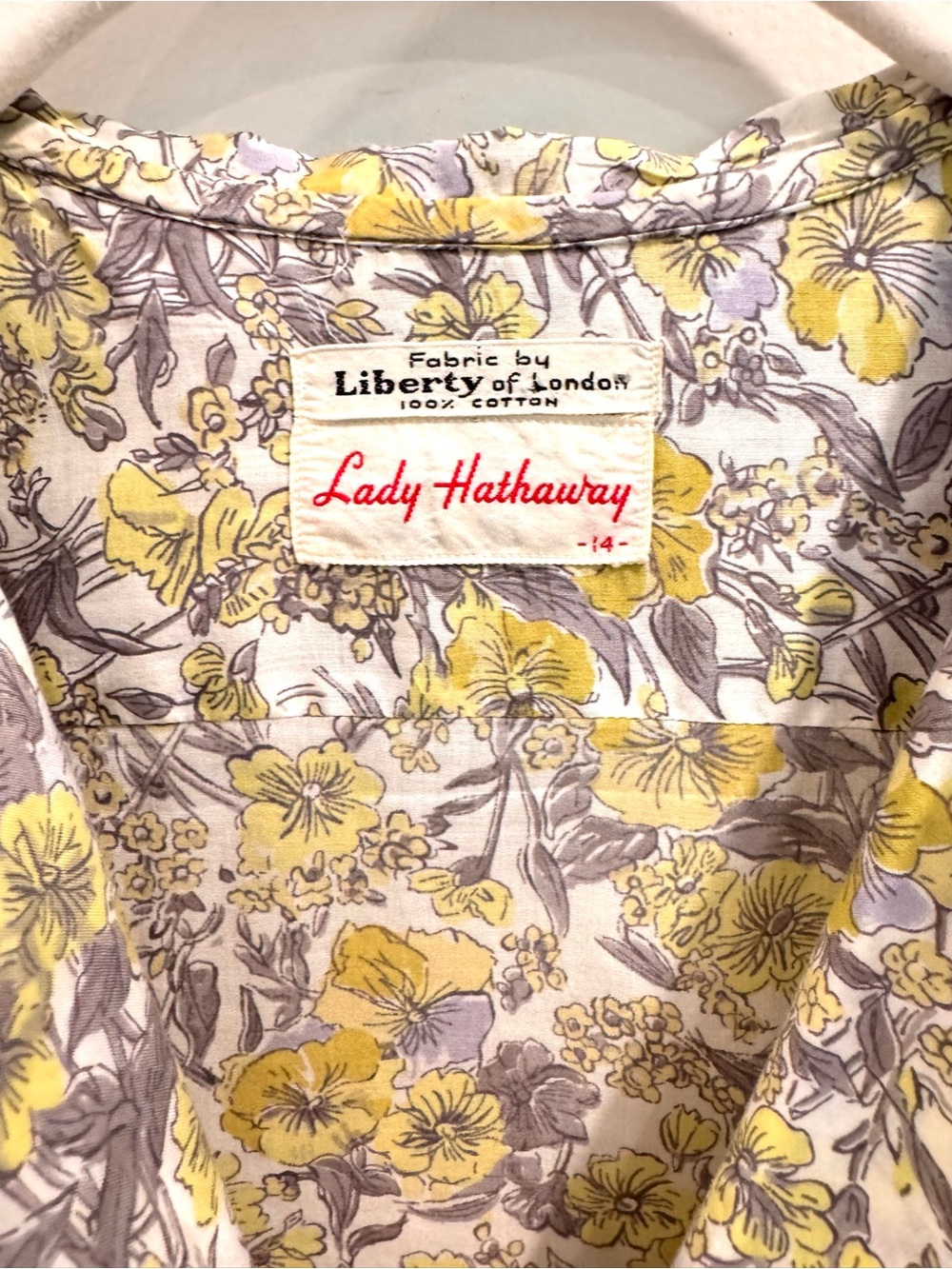 Liberty London 🇬🇧 VTG Lady Hathaway 100% Tana Lawn Cotton Joanna Louise EUC